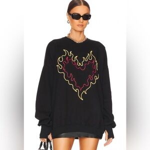 The Laundry Room Burn Heart Jumper